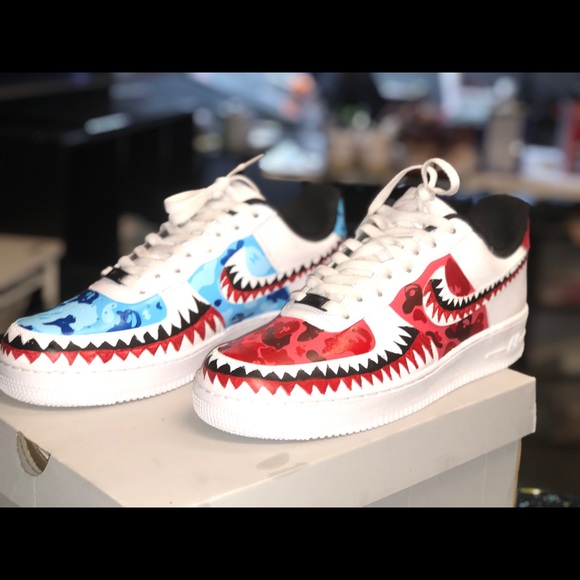 BAPE CUSTOM AF1 - Picture 2 of 3